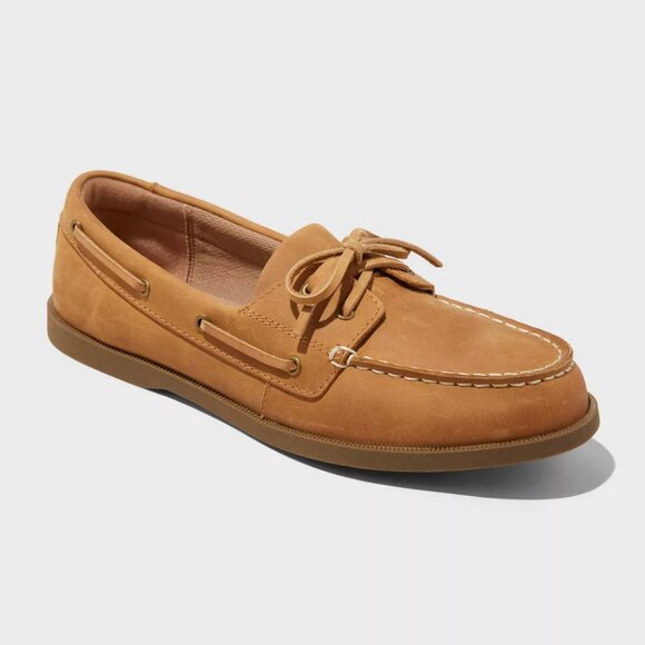 Men's Bennett Genuine Leather Loafers with Memory Foam Insole - Goodfellow & Co - Picture 1 of 11
